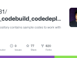 Github Sd031 Aws Codebuild Codedeploy Nodejs Demo This Repository