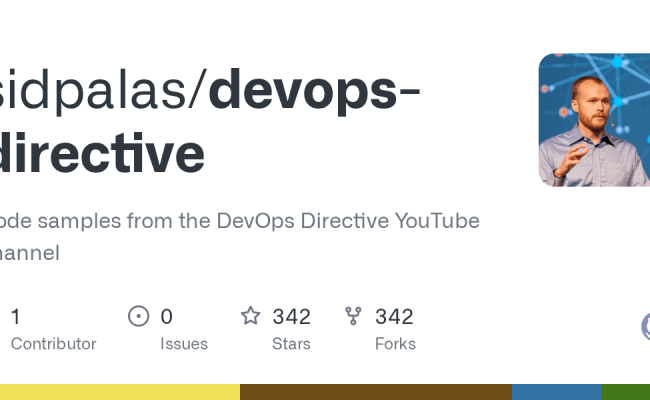 GitHub - Sidpalas/devops-directive: Code Samples From The DevOps ...