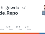 Github Likith Gowda K Code Repo