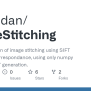 GitHub - Alyswidan/ImageStitching: Implementation Of Image Stitching Using SIFT Features For ...