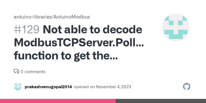Documentation Arduinomodbus Server Wrong Return Value For Configure - Premium Colorful Picture Gallery - Full HD
