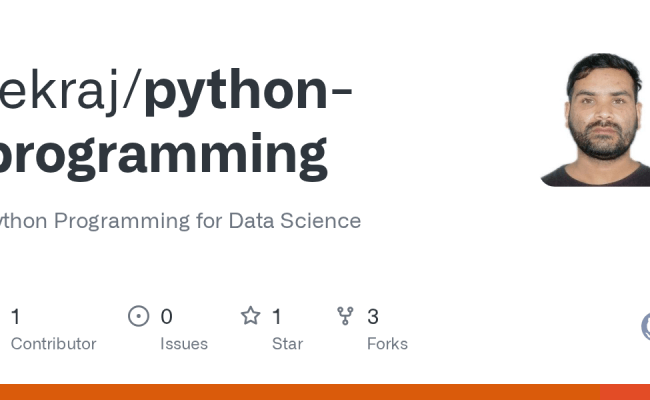 Python-programming/introduction-to-python.ipynb At Master · Tekraj/python-programming · GitHub