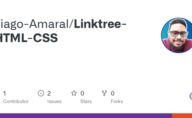 GitHub - Tiago-Amaral/Linktree-HTML-CSS