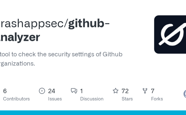 GitHub - Crashappsec/github-analyzer: A Tool To Check The Security ...