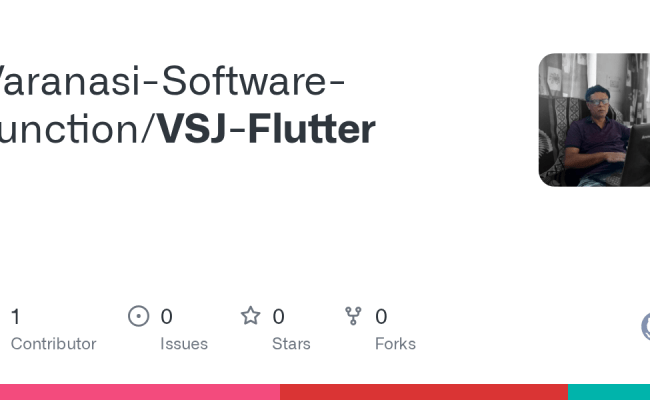 GitHub - Varanasi-Software-Junction/VSJ-Flutter