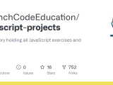 Github Launchcodeeducation Javascript Projects Repository Holding