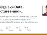 Github Mickygalaxy Data Structures And Algorithms In Java рџ љthis