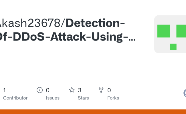 GitHub - Akash23678/Detection-Of-DDoS-Attack-Using-Machine-Learning-Model