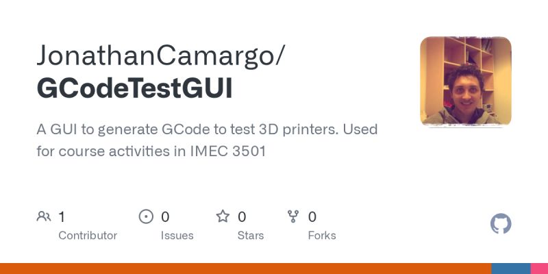 Github Cnckitchen Extrusionsystembenchmark A Tool That Generates G - Nature Photo Collection - Retina Quality