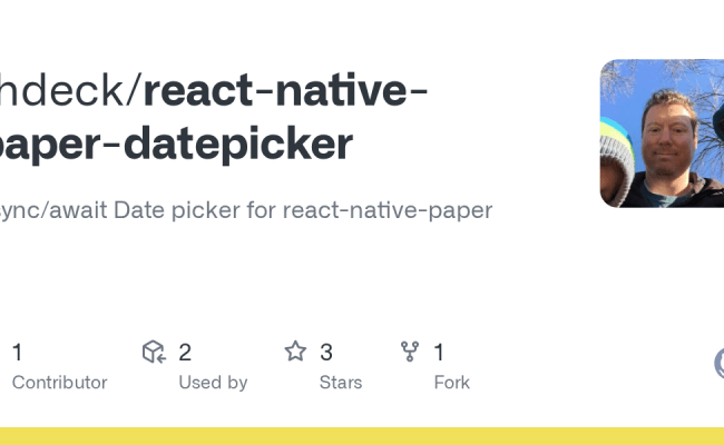 GitHub - Rhdeck/react-native-paper-datepicker: Async/await Date Picker ...