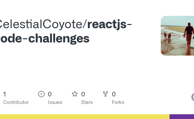 GitHub - CelestialCoyote/reactjs-code-challenges