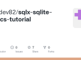 Github Tmsdev82 Sqlx Sqlite Basics Tutorial