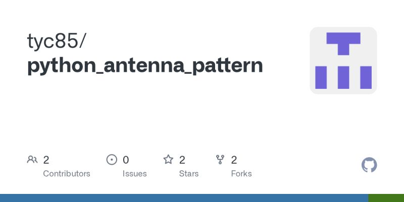 Github Dankeylon Antenna Pattern Calculator Python Centric Codebase For Calculating Antenna - Best Mountain Photos in Mobile