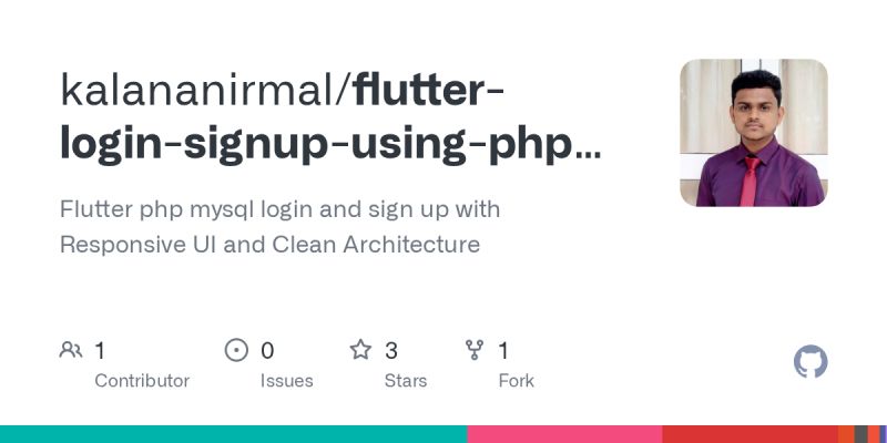 Github The Team Com Tn Flutter Ui Responsive Login Signup Screens - Nature Textures - Amazing 8K Collection