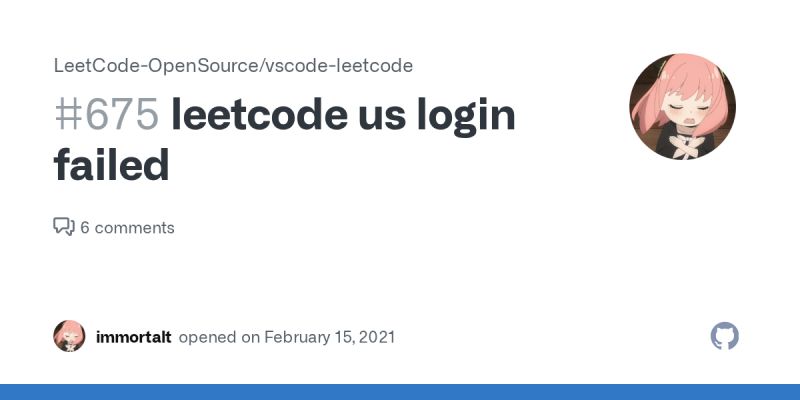 Leetcode Us Login Failed Issue 675 Leetcode Opensource Vscode - Ultra HD Landscape Photos for Desktop