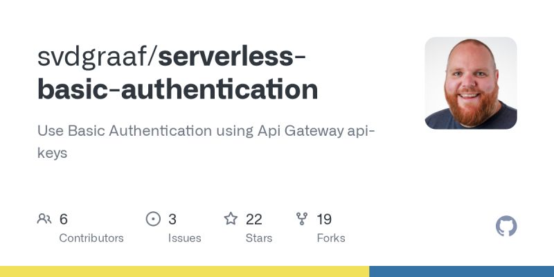 GitHub - svdgraaf/serverless-basic-authentication: Use Basic ...