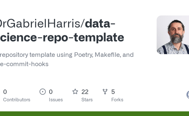 GitHub - DrGabrielHarris/data-science-repo-template: A Repository ...