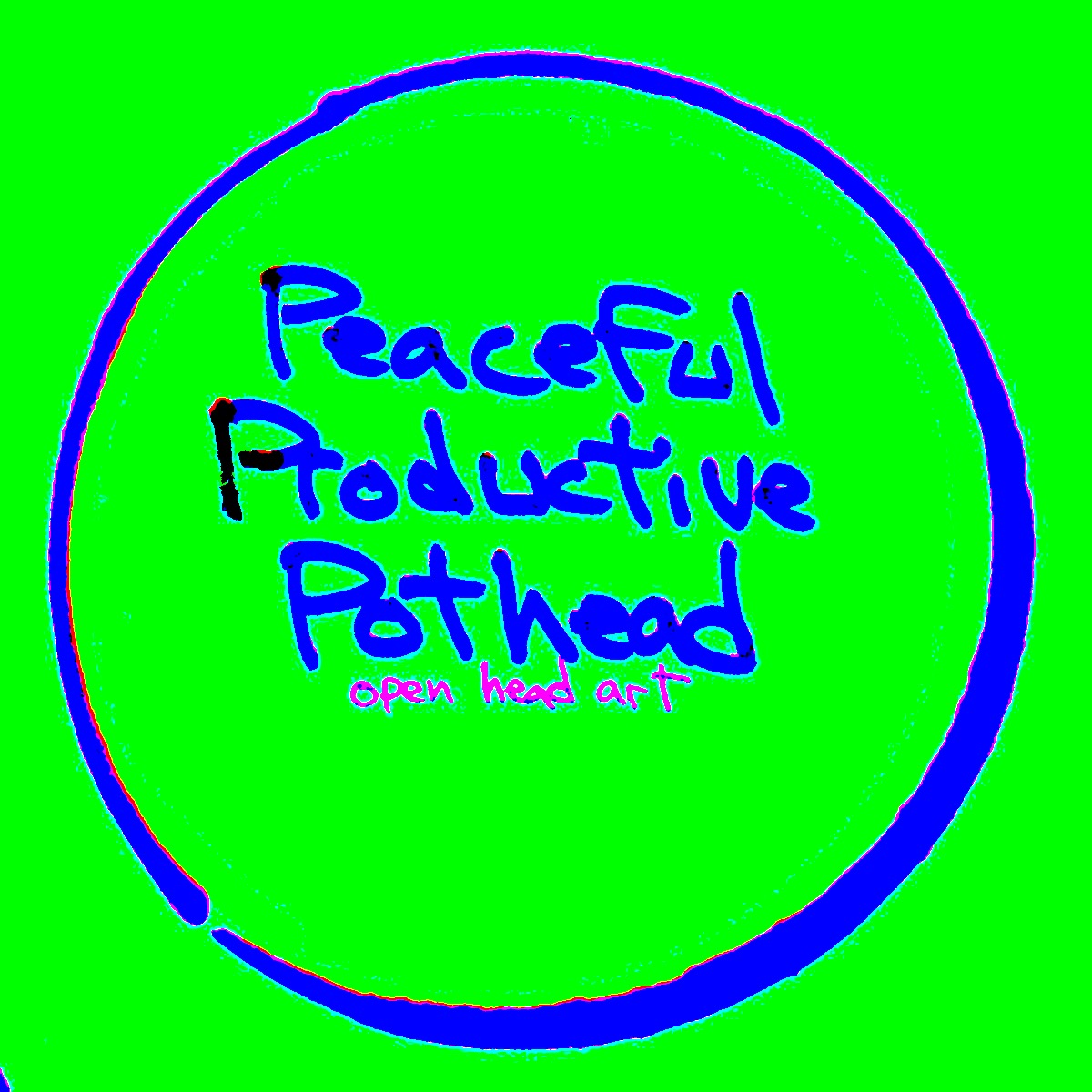 PPP peace green blue