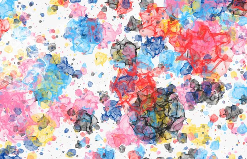 Crayon Codes - Abstract Image Collection - HD Quality