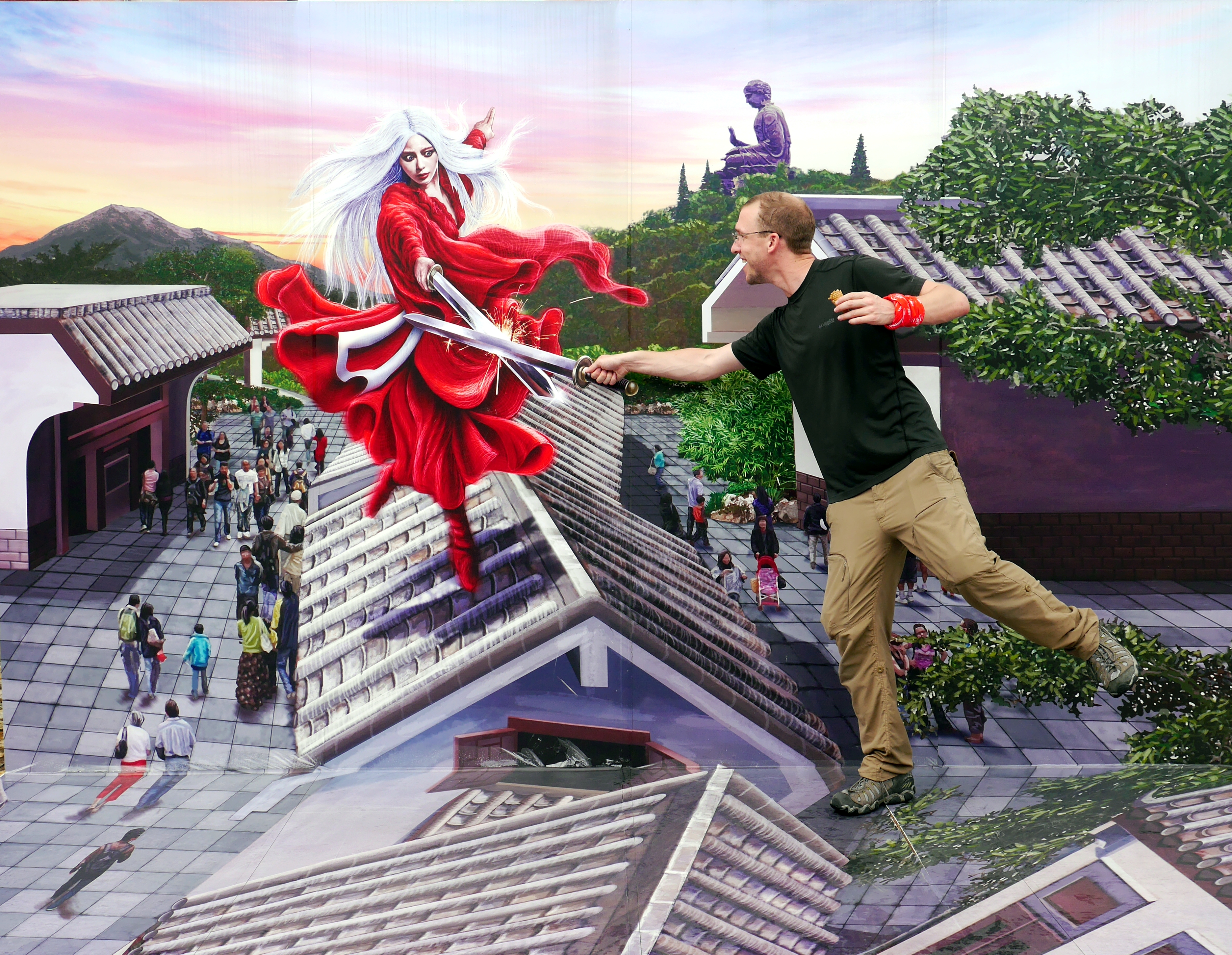 Duel in Ngong Ping