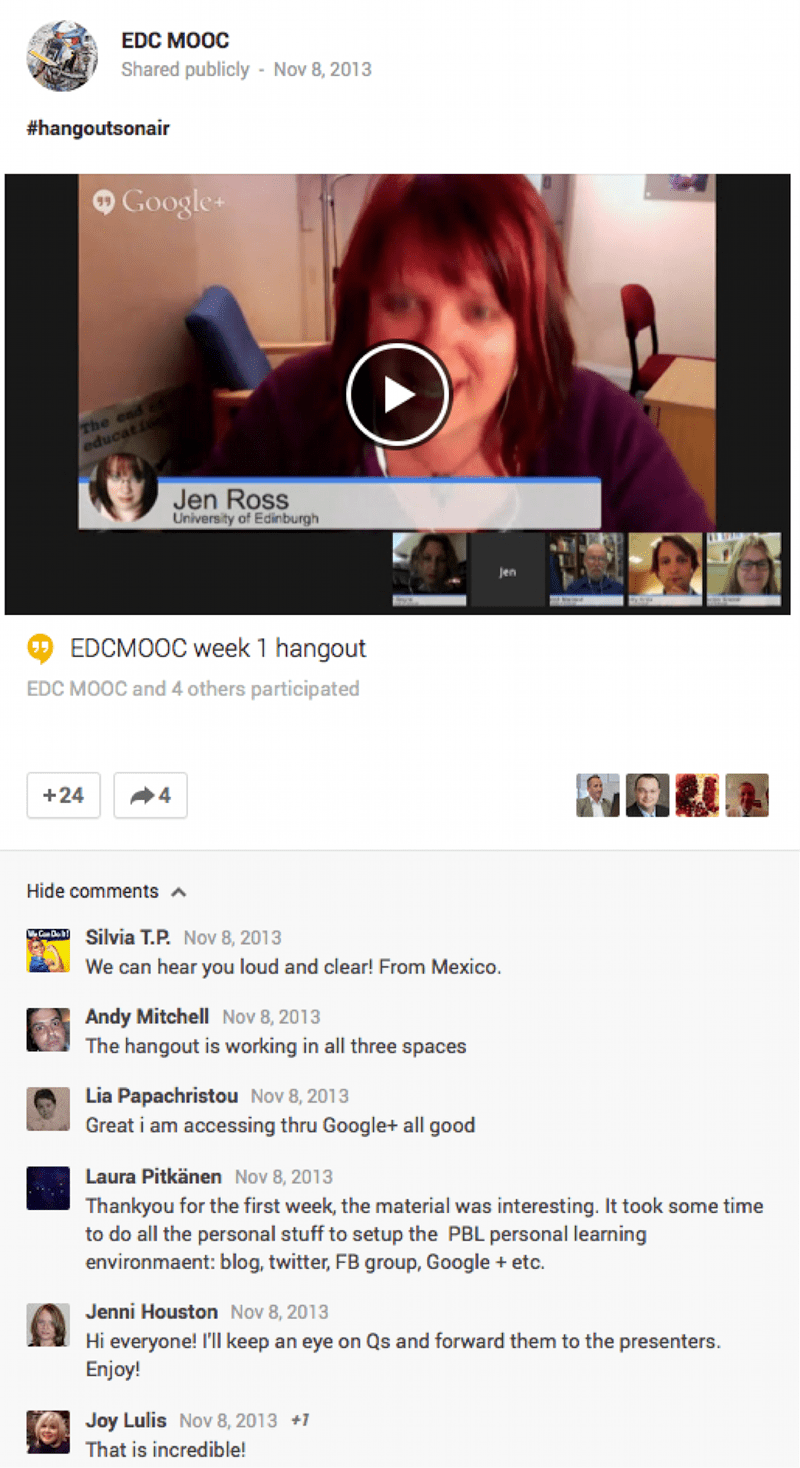 Round Two: New Flavours for #EDCMOOC –