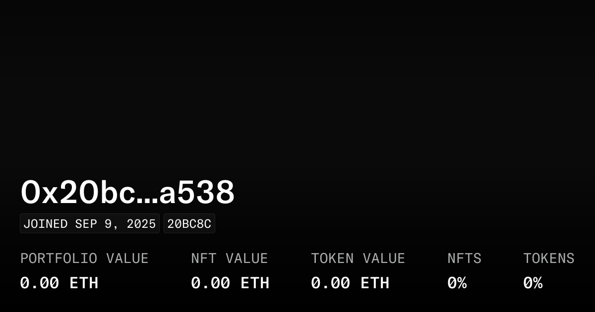 O2x Vault Profile Opensea