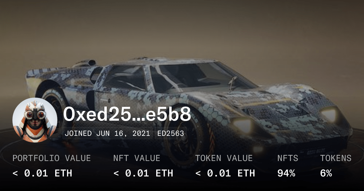 Speedmaster Profile Opensea