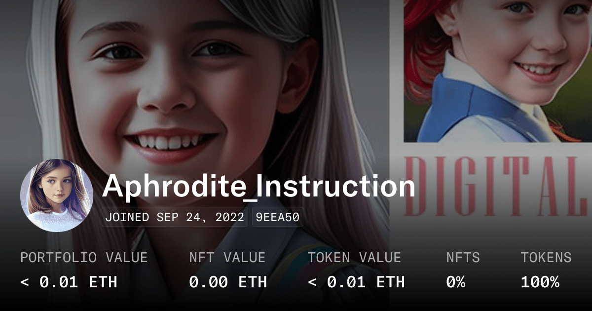 Aphrodite Instruction Profile Opensea