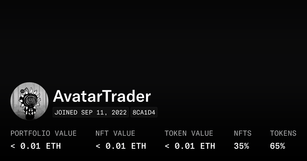 Avatartrader Profile Opensea