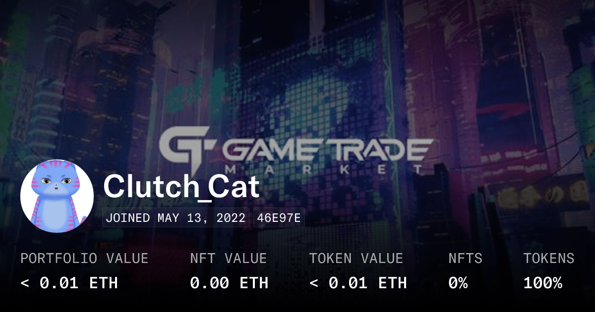 Clutch Cat Profile Opensea
