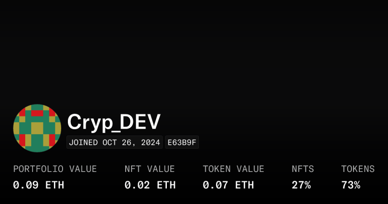 Vsaki Dev Profile Opensea - Modern Mountain Illustration - High Resolution