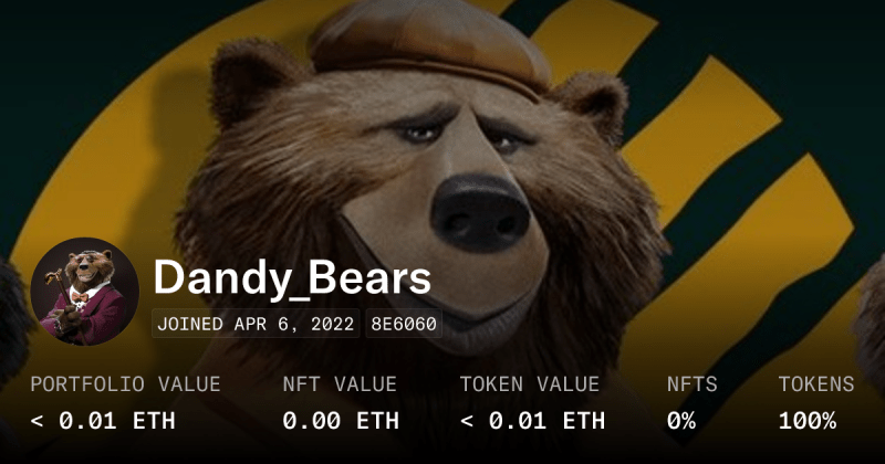 Dandy Profile Opensea - Gorgeous Sunset Pattern - 4K