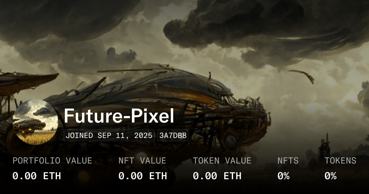 Future Pixel Profile Opensea