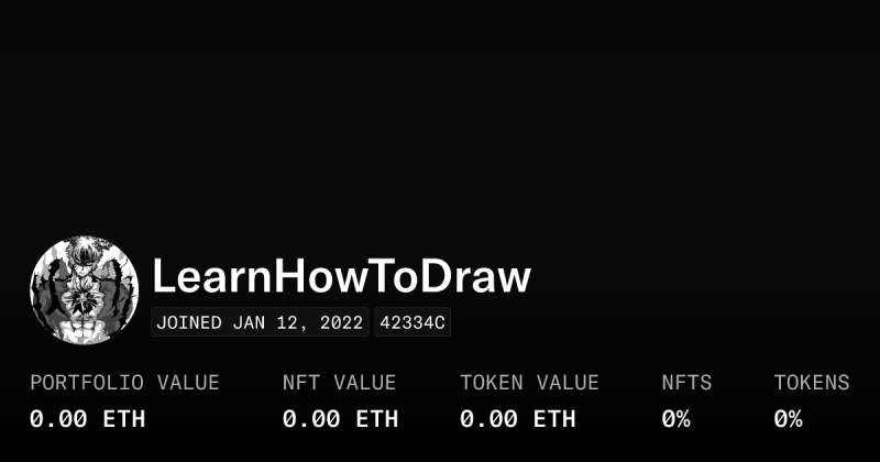 Draw Drew Drawn Profile Opensea - Retina Space Photos for Desktop