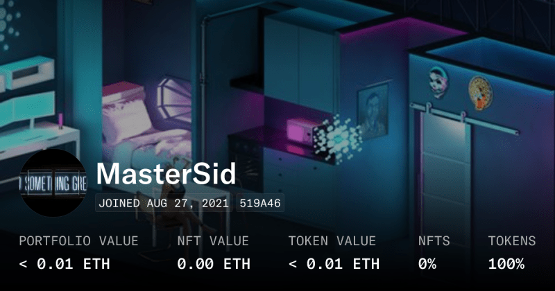 Mastersid Profile Opensea - Best Minimal Textures in Retina