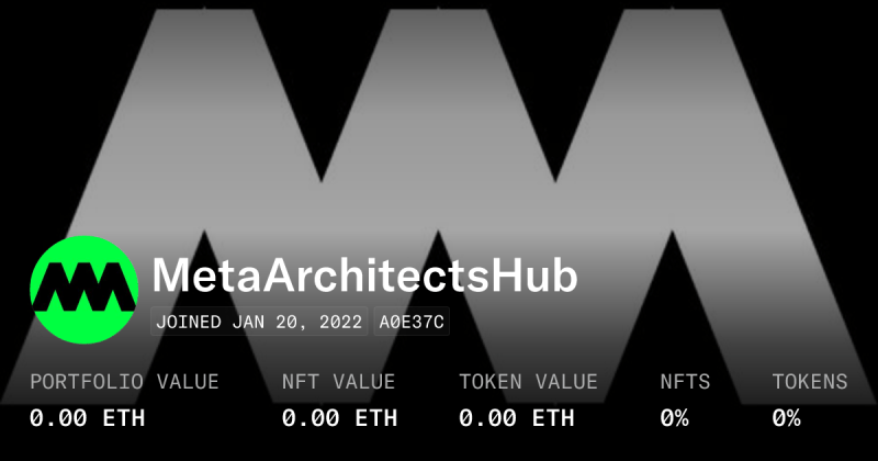 Meta Architects Collection Collection Opensea - Beautiful Ocean Design - 4K