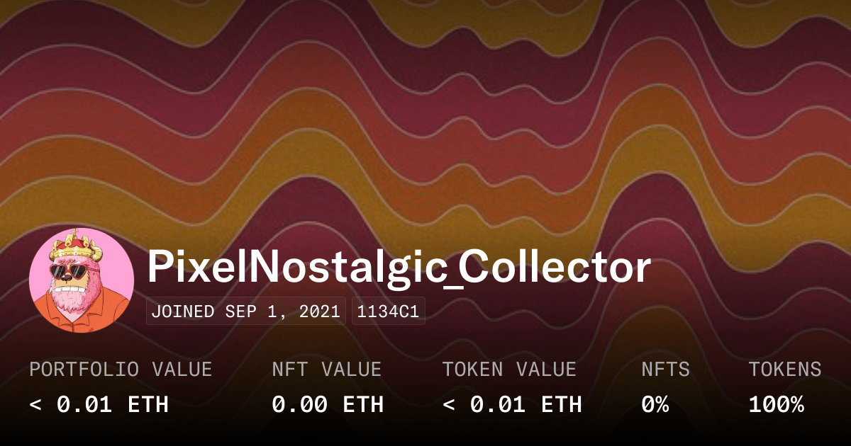 Pixelnostalgic Collector Profile Opensea