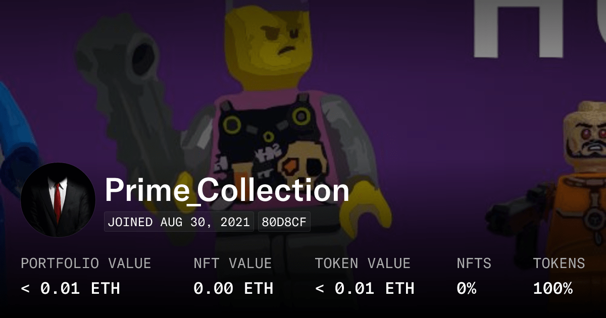 Prime Collection Profile Opensea