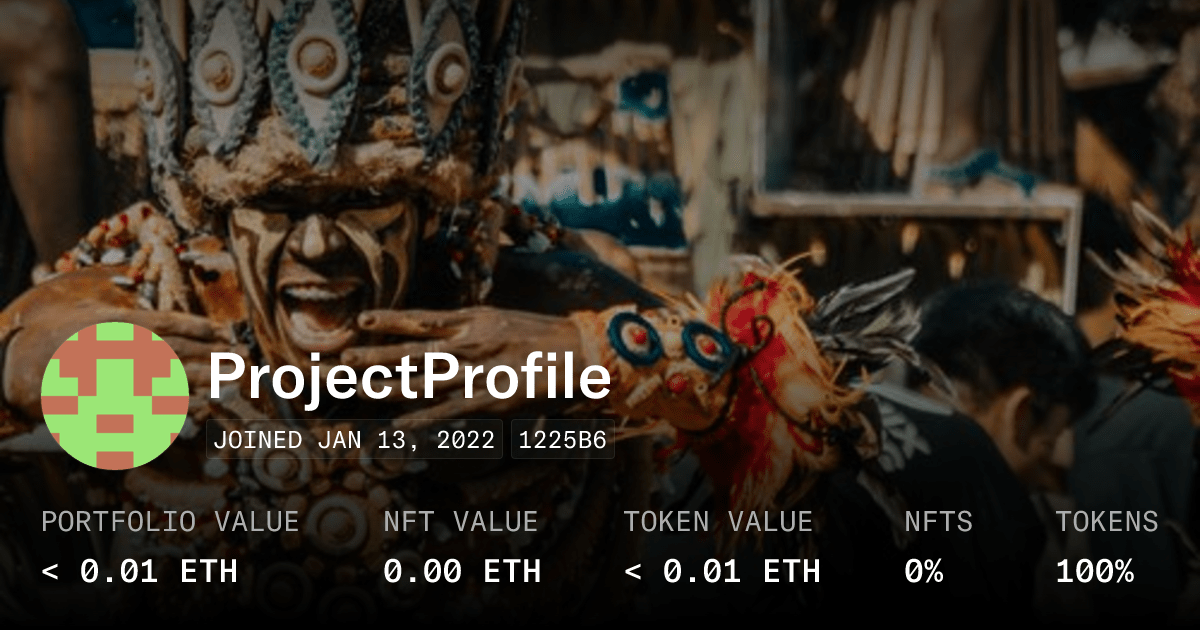 Projectprofile Profile Opensea