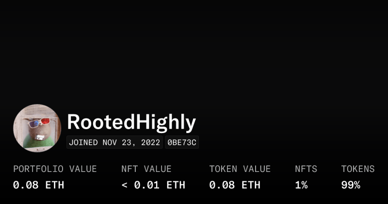 Rootedhighly Profile Opensea - Best Colorful Arts in 8K