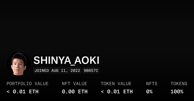 Shinya Yokomori Profile Opensea - Premium Dark Photo Gallery - 8K