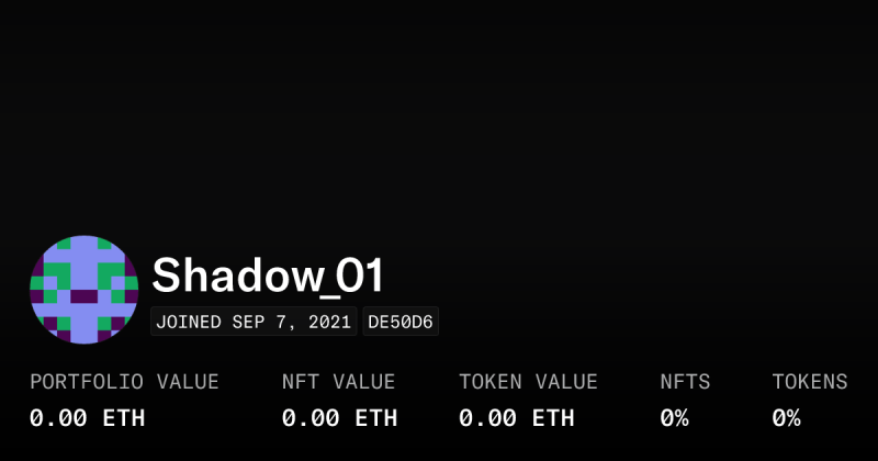 Shadow Knight Profile Opensea - Full HD Mountain Patterns for Desktop