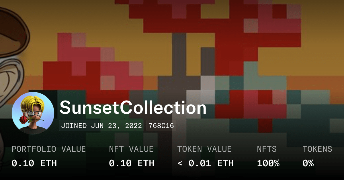 Sunsetcollection Profile Opensea