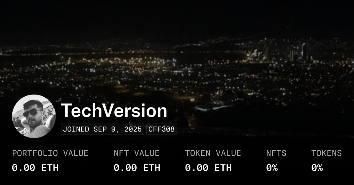 Techversion Profile Opensea
