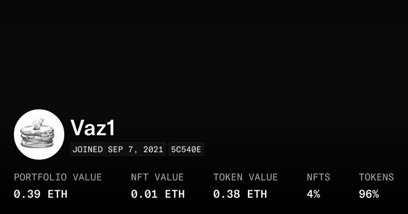 Vaz1 Profile Opensea - Minimal Designs - Stunning Retina Collection