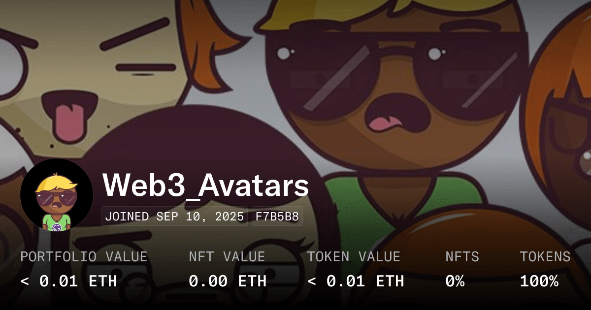 Web3 Avatars Profile Opensea