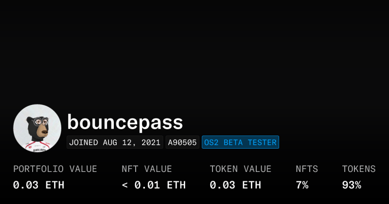 Bounce Men Collection Opensea - Mobile Abstract Patterns for Desktop