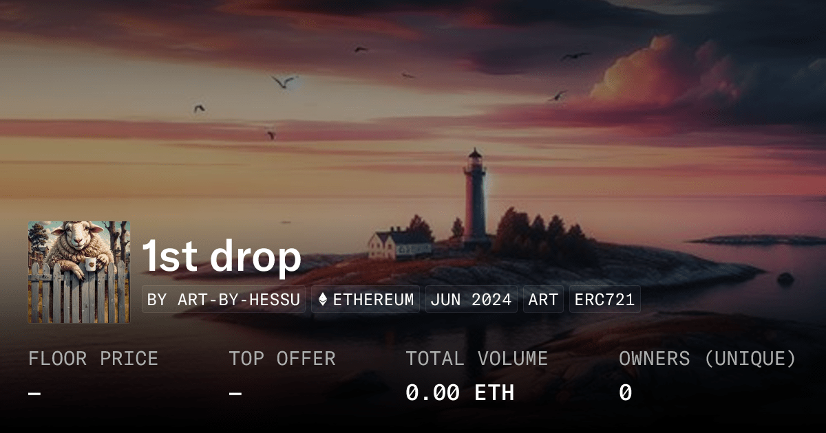 1st Drop Collection Opensea