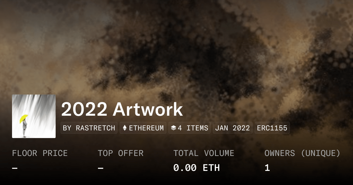 2022 Artwork Collection Opensea