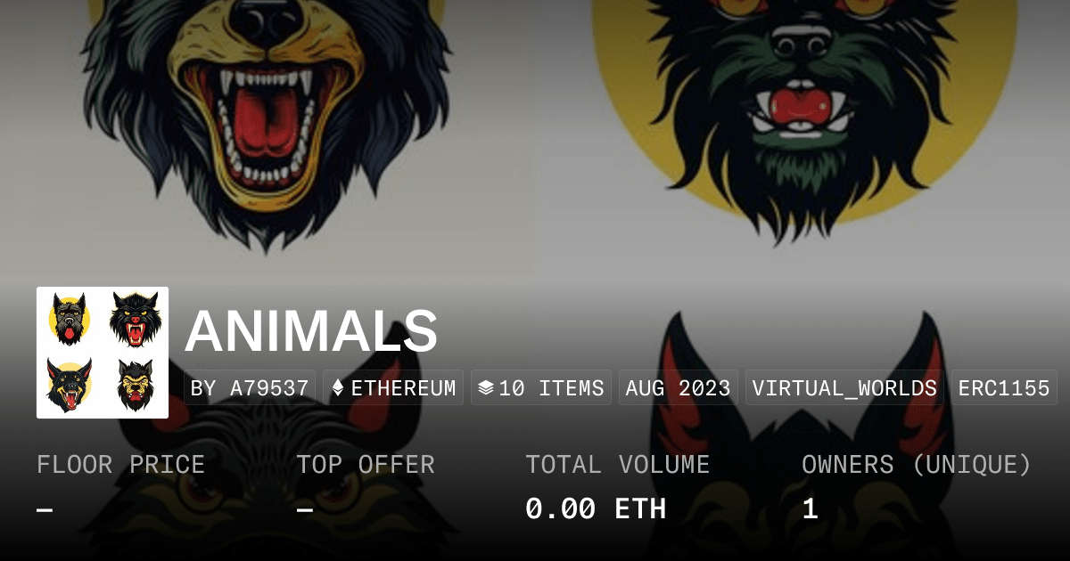 Animals Collection Opensea